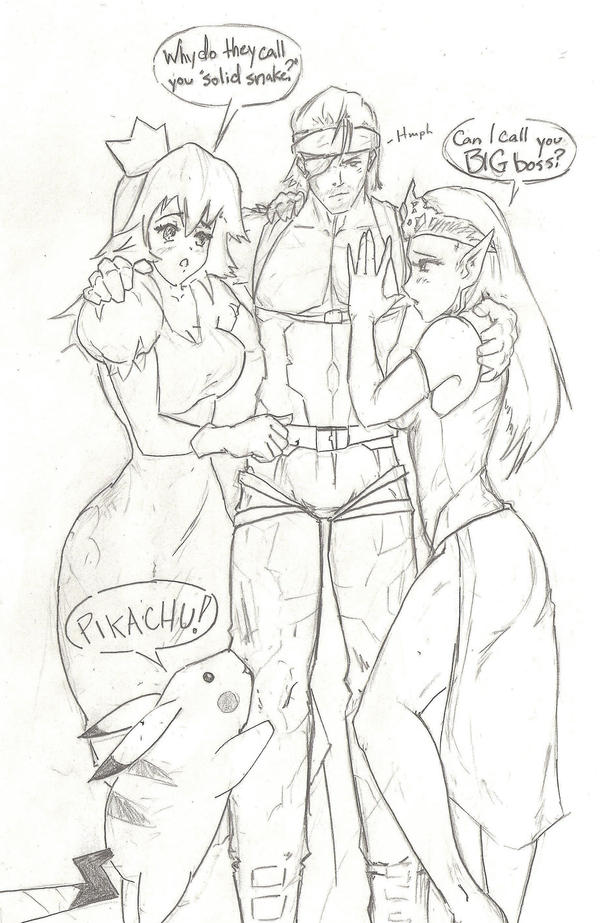Smash_Brothers___Snake_Love_by_Ryukopron.jpg