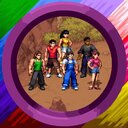 Six Fighting Against Evil