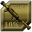 Weapons 10% Complete