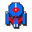 Blue Spaceship
