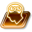 40% Brain Usage