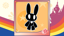 "Behind the rabbit?" "It is the rabbit."
