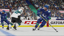 Someone get that kid the puck!