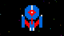 Blue Spaceship